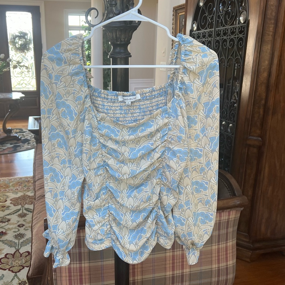 Ladies Long Sleeve Blouse